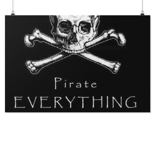 Pirate Everything Poster