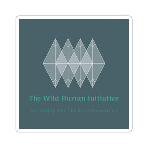 The Wild Human Initiative Kiss-Cut Sticker