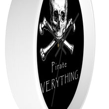 Load image into Gallery viewer, Pirate Everything Wall clock