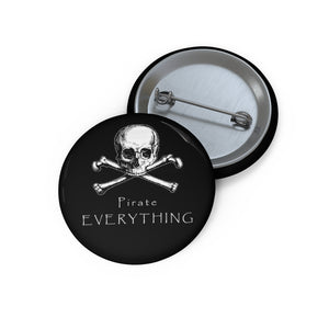Pirate Everything Custom Pin Button