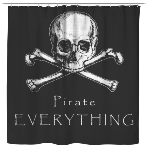 Pirate Everything Shower Curtain