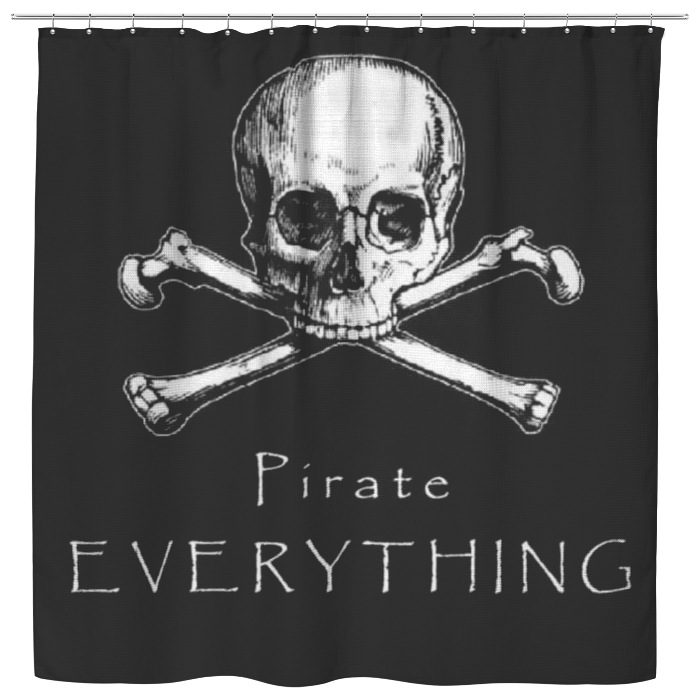 Pirate Everything Shower Curtain