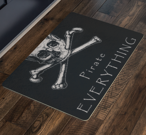 Pirate Everything Floor Mat