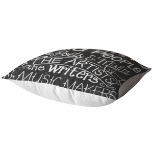 Blessed are the Weird Ones Pillow